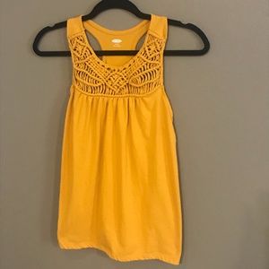 XL (14) Kids Yellow Tank Top